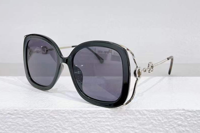 GG1021S Sunglasses In Black Silver
