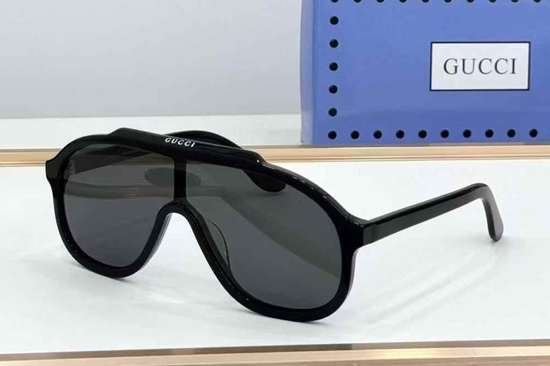 GG1038S Sunglasses Black Gray