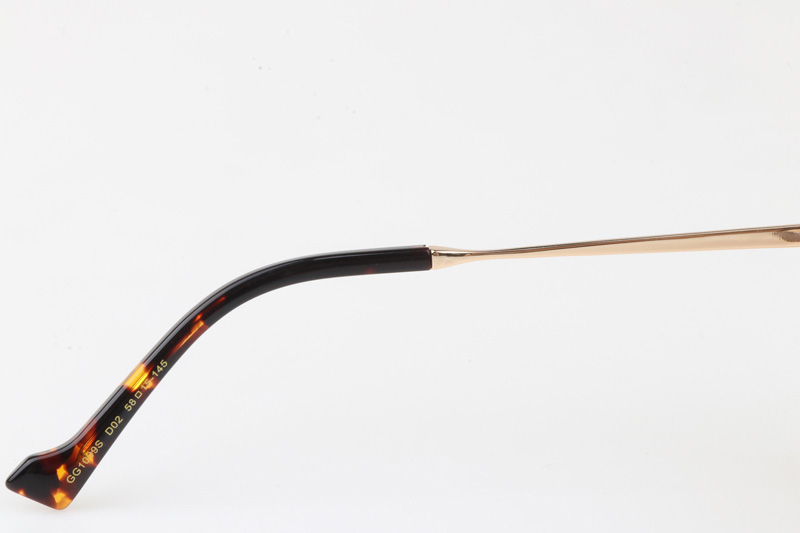 GG1099SA Sunglasses In Gold Brown