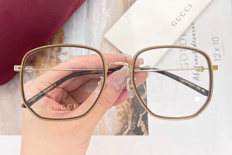 GG1197OA Eyeglasses In Brown Tortoise