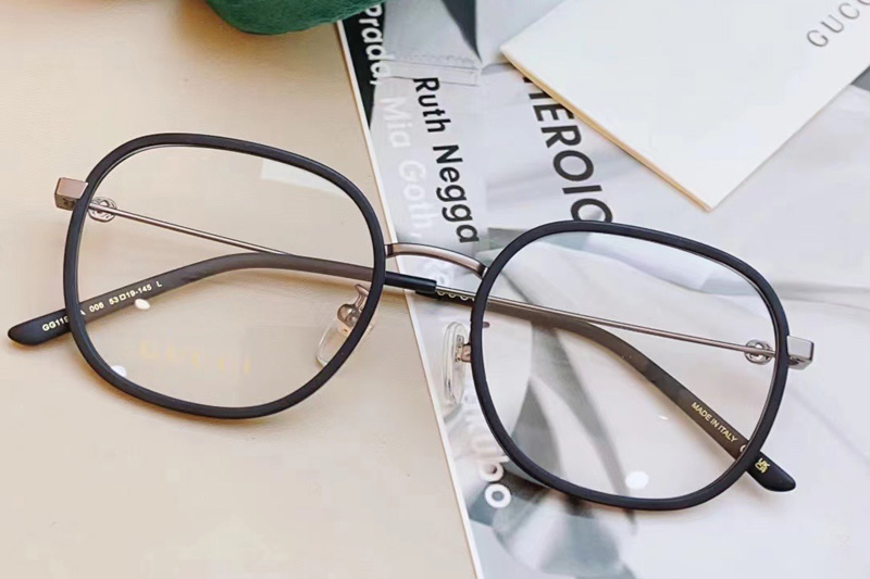 GG1198OA Eyeglasses In Black Grey