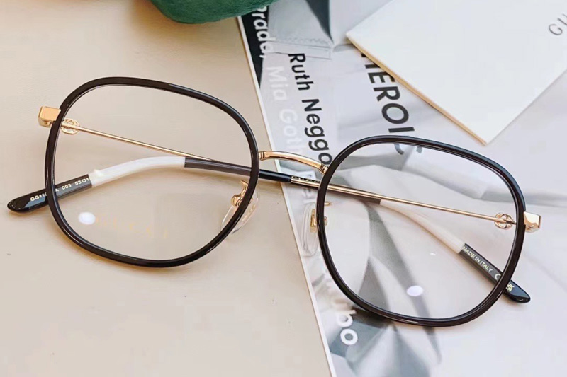 GG1198OA Eyeglasses In Black White