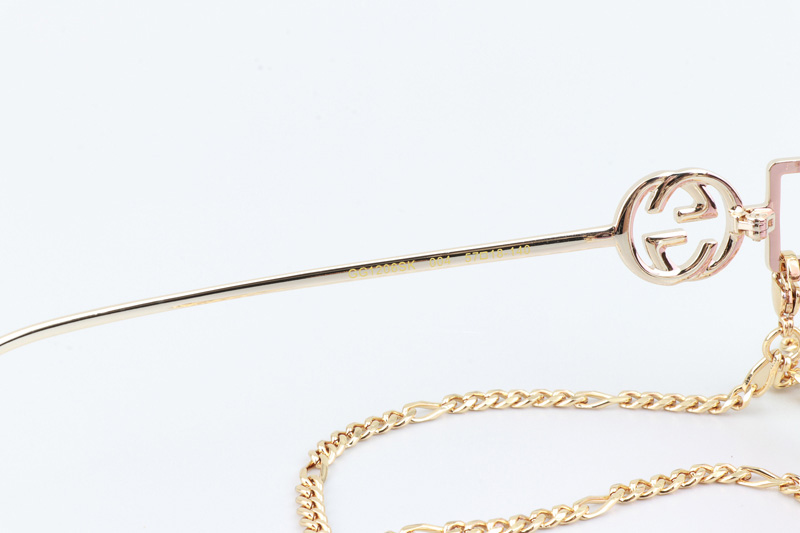 GG1206SK Sunglasses Gold Pink