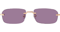 GG1221S Sunglasses Gold Tortoise Purple