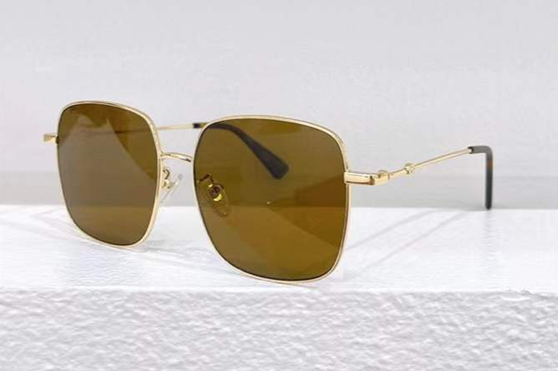 GG1306SK Sunglasses Gold Brown