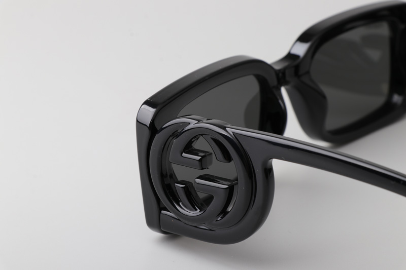 GG1325S Sunglasses Black Gray