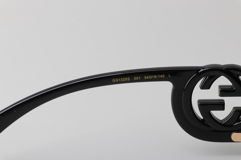 GG1325S Sunglasses Black Gray