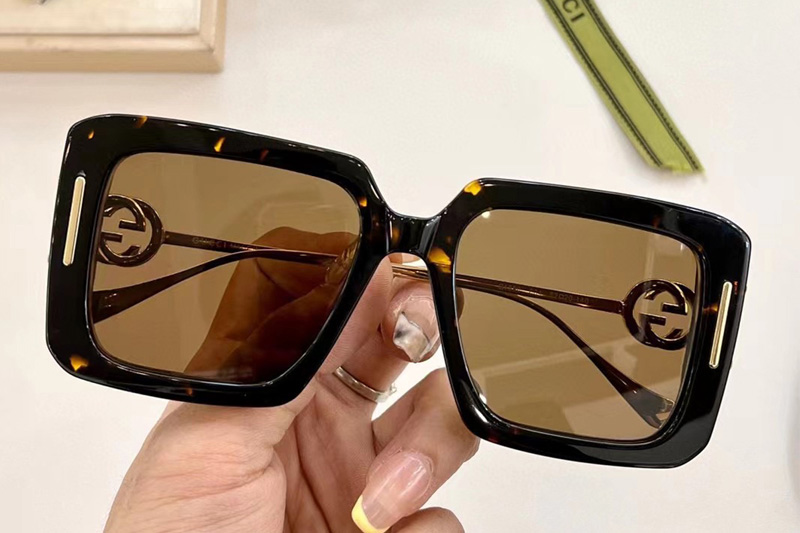 GG1390S Sunglasses In Tortoise Gold