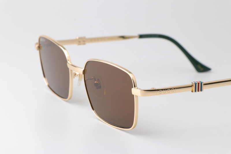 GG1495S Sunglasses Gold Brown
