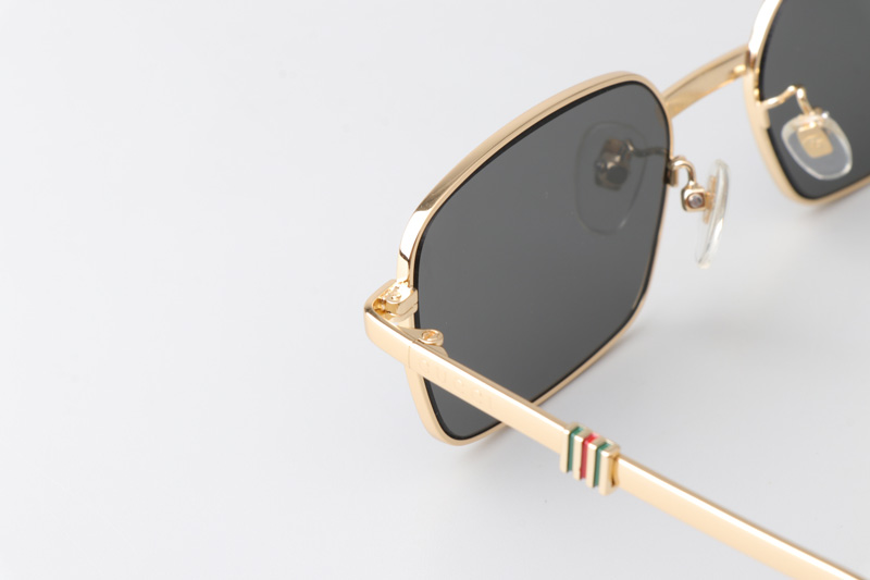 GG1495S Sunglasses Gold Gray