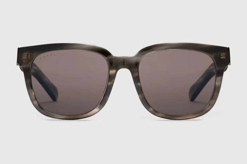 GG1512SK Sunglasses Striped Gray Gray