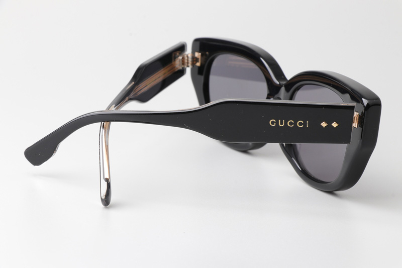 GG1532SA Sunglasses Black Gray