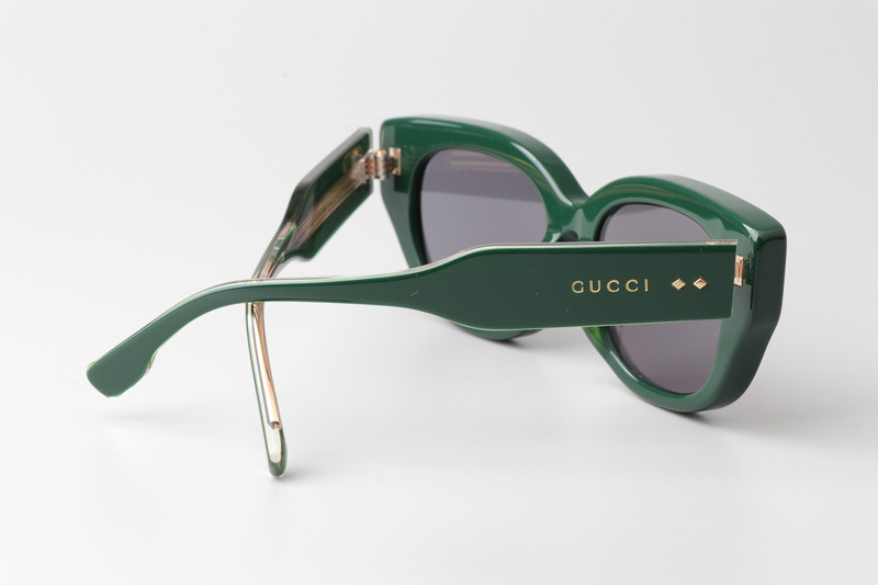 GG1532SA Sunglasses Green Gray