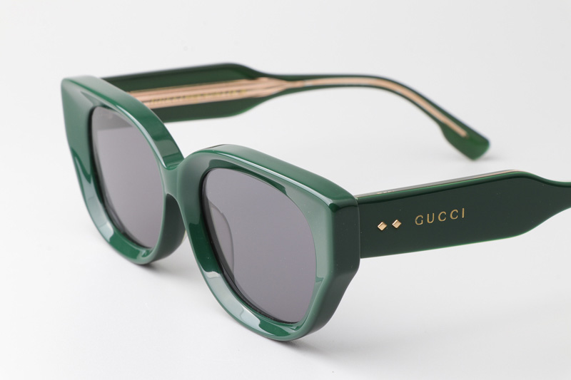 GG1532SA Sunglasses Green Gray