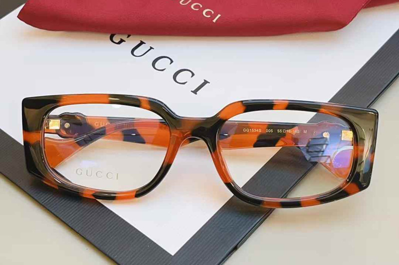 GG1534S Eyeglasses Red Tortoise