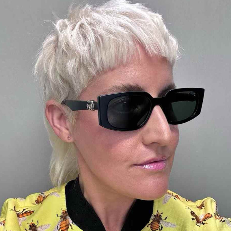 GG1534S Sunglasses Black Gray