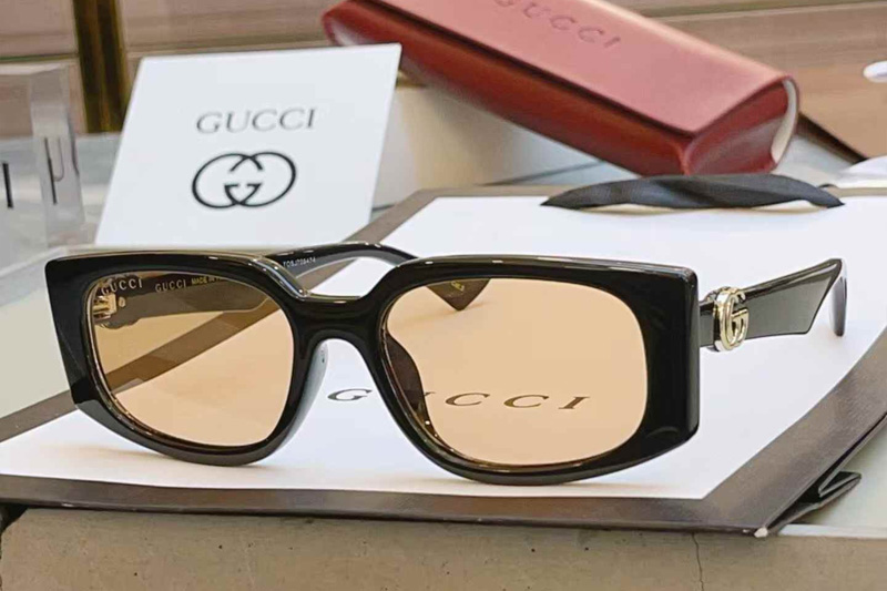 GG1534S Sunglasses Black Yellow