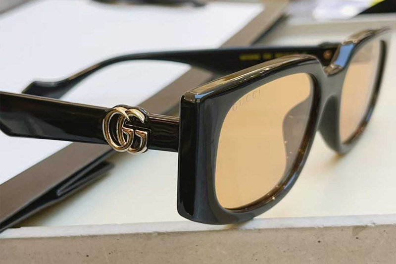 GG1534S Sunglasses Black Yellow