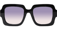 GG1547S Sunglasses Black Gradient Purple