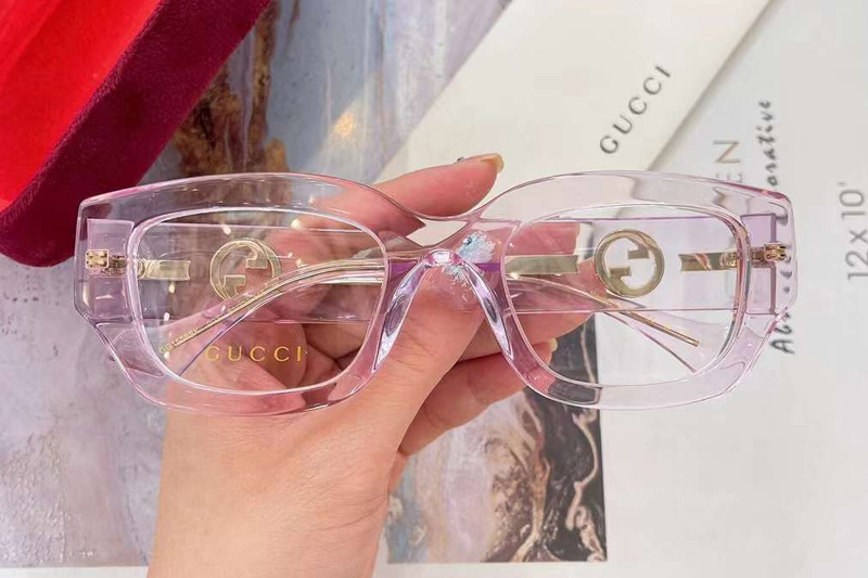 GG1558SK Eyeglasses Clear Pink