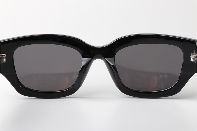 GG1558SK Sunglasses Black Silver Gray