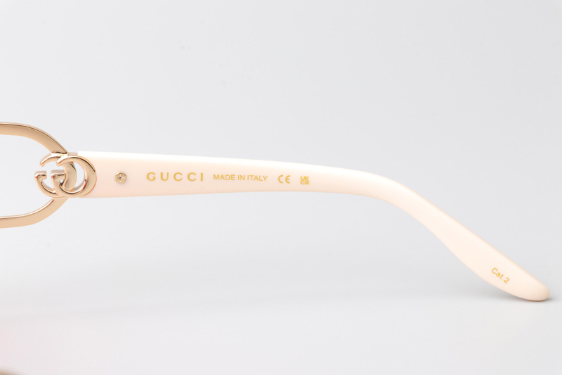 GG1562S Sunglasses Gold Cream Gradient Pink