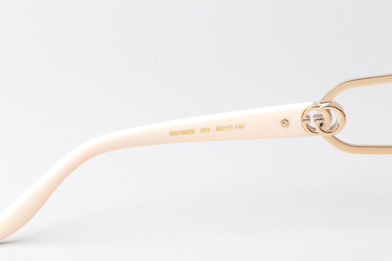 GG1562S Sunglasses Gold Cream Gradient Pink