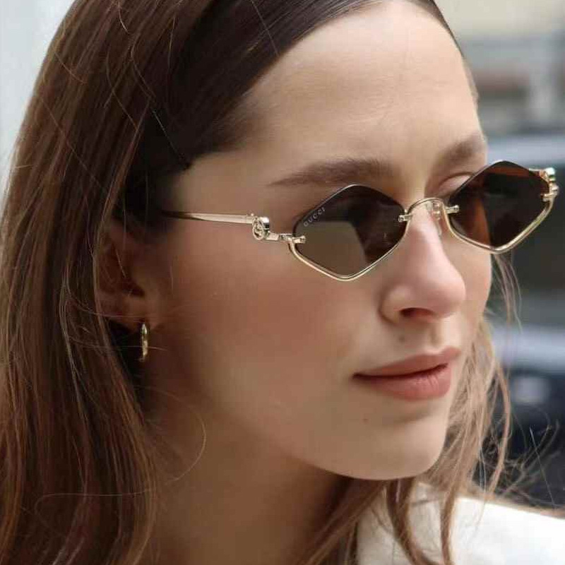 GG1604S Sunglasses Gold Brown
