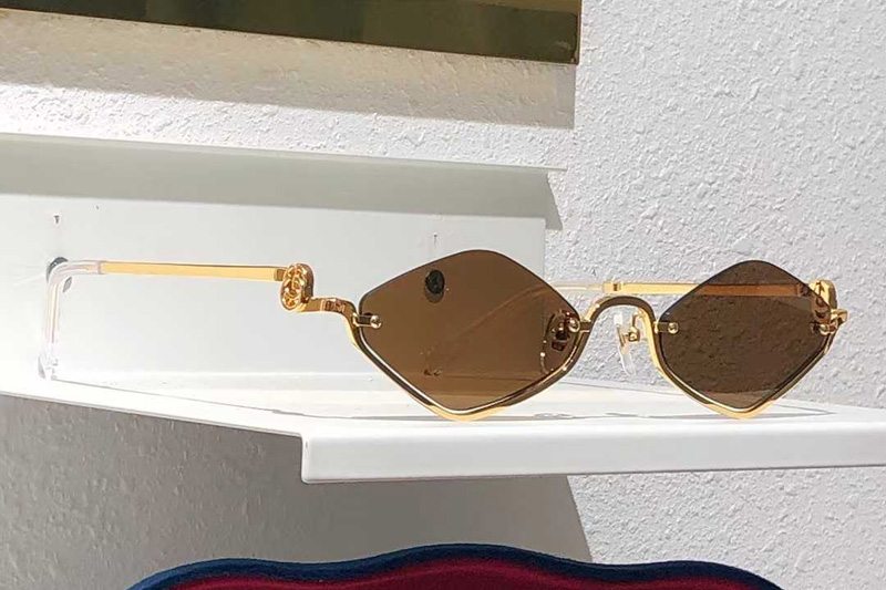GG1604S Sunglasses Gold Brown