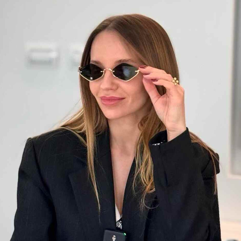 GG1604S Sunglasses Gold Gray