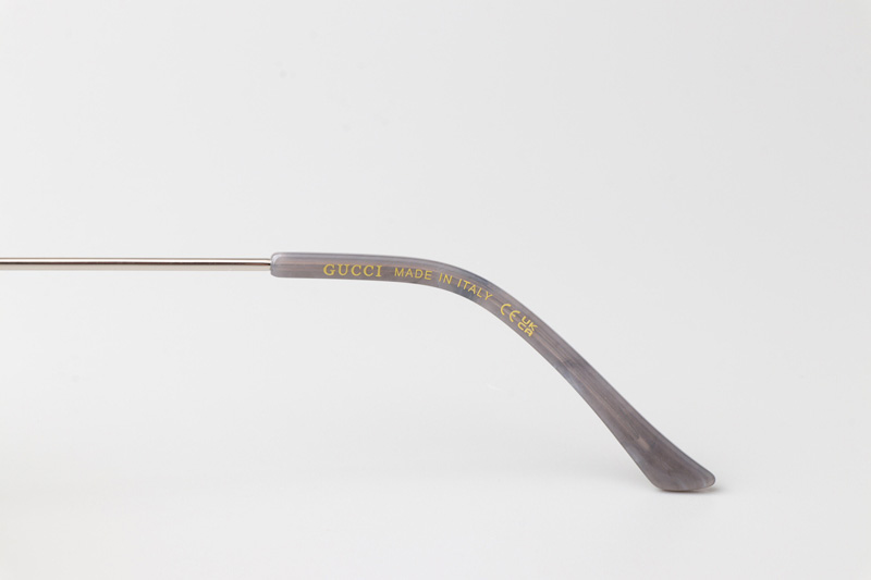 GG1615 Sunglasses Gray Silver Gradient Brown