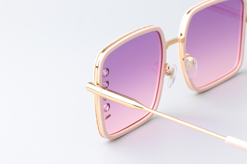 GG1615 Sunglasses Pink Gold Gradient Purple