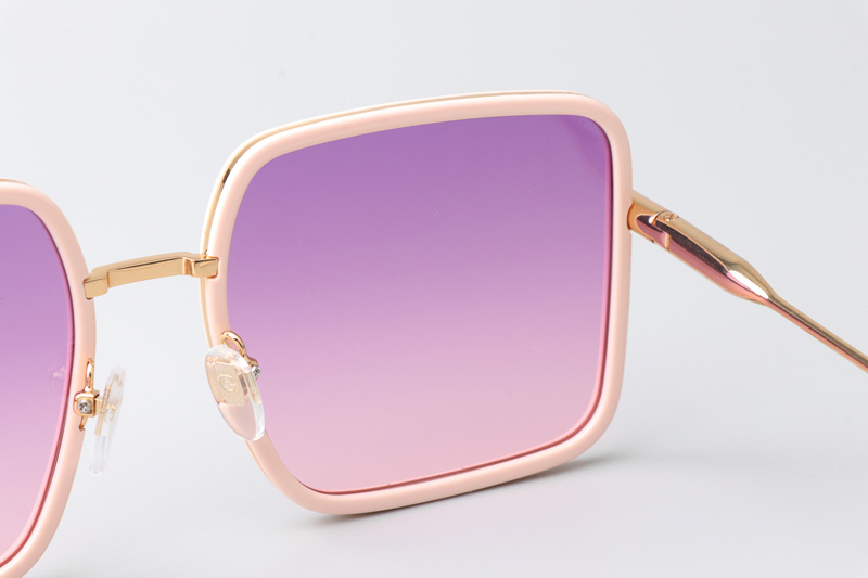 GG1615 Sunglasses Pink Gold Gradient Purple