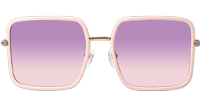 GG1615 Sunglasses Pink Gold Gradient Purple
