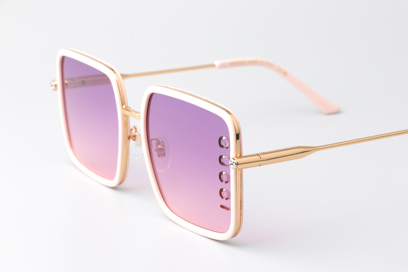 GG1615 Sunglasses Pink Gold Gradient Purple