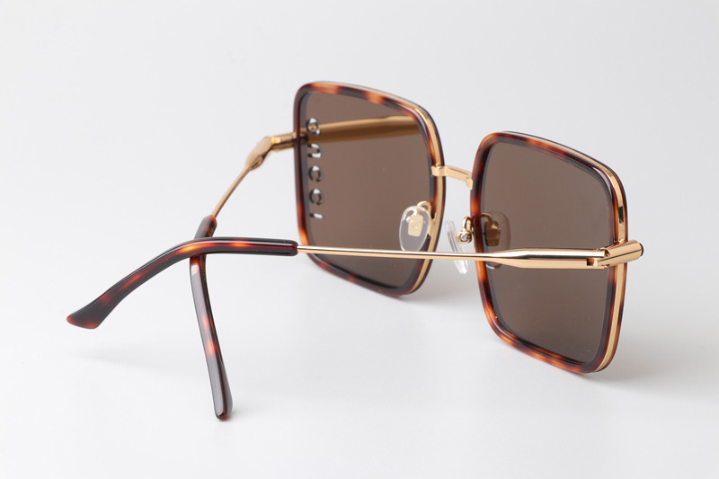 GG1615 Sunglasses Tortoise Gold Brown
