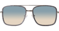 GG1617 Sunglasses Gray Silver Gradient Blue