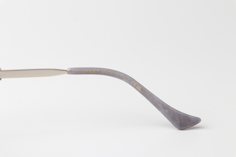 GG1617 Sunglasses Gray Silver Gradient Blue