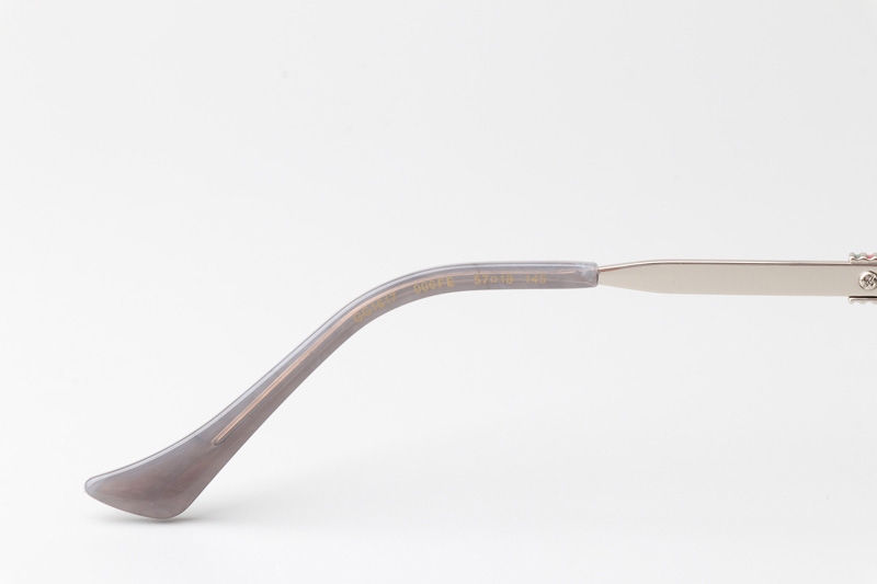 GG1617 Sunglasses Gray Silver Gradient Blue