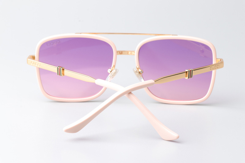 GG1617 Sunglasses Pink Gold Gradient Purple