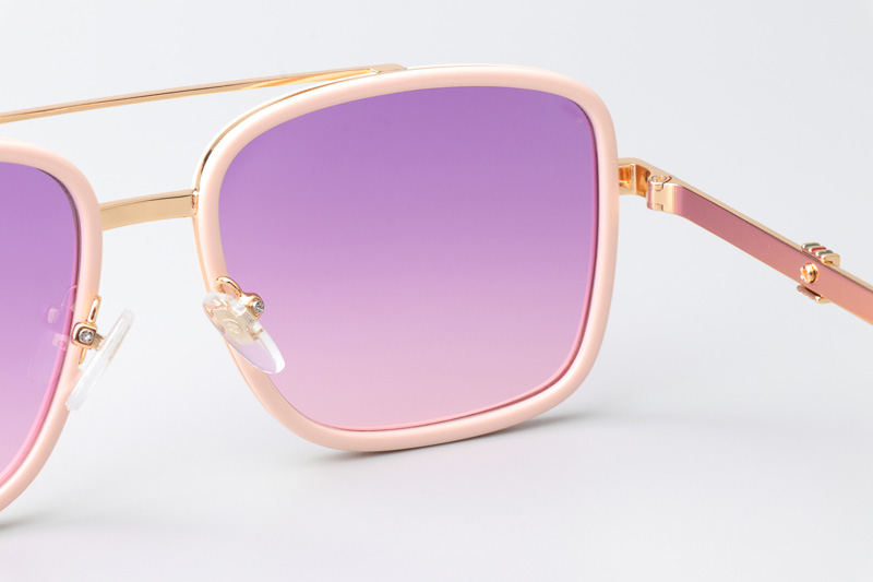 GG1617 Sunglasses Pink Gold Gradient Purple