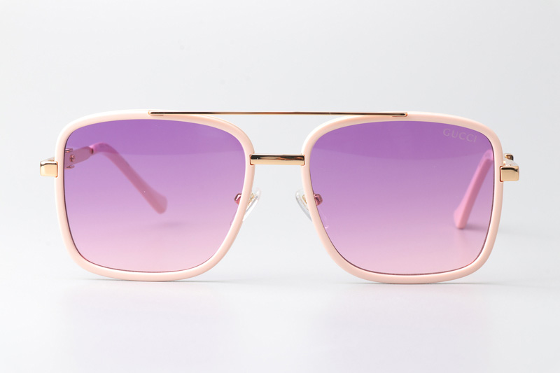 GG1617 Sunglasses Pink Gold Gradient Purple
