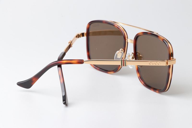 GG1617 Sunglasses Tortoise Gold Brown
