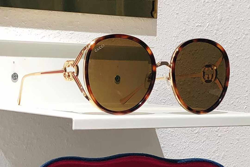 GG1622 Sunglasses Tortoise Gold Brown