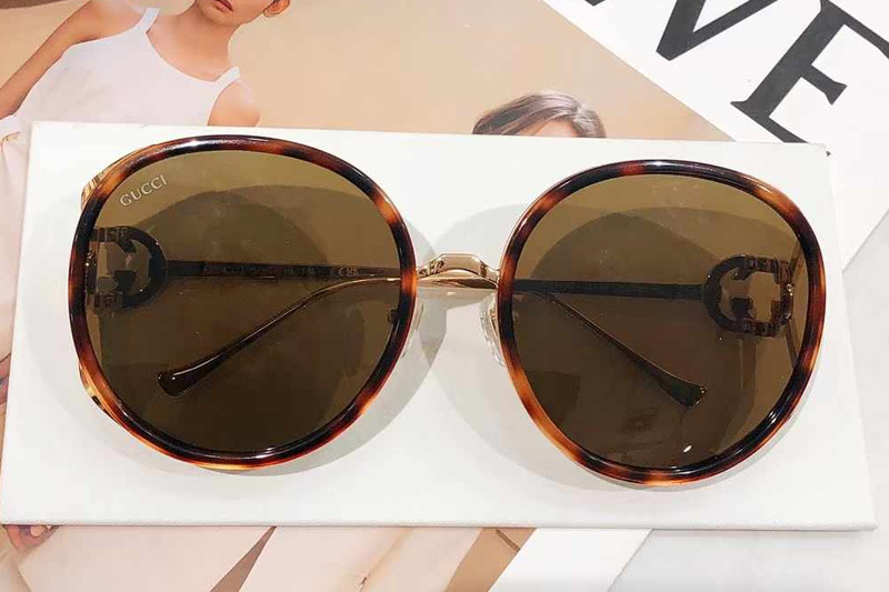 GG1622 Sunglasses Tortoise Gold Brown