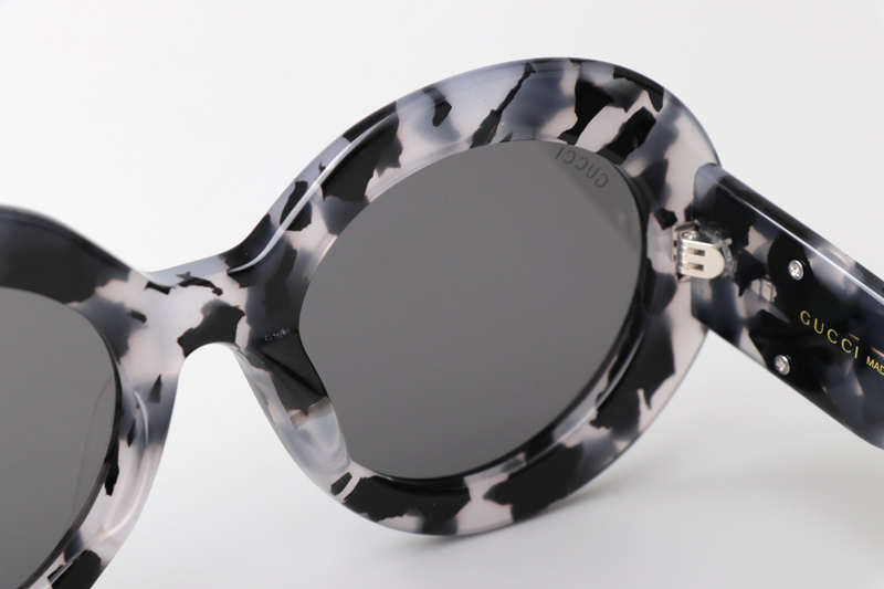 GG1647S Sunglasses Gray Tortoise Gray