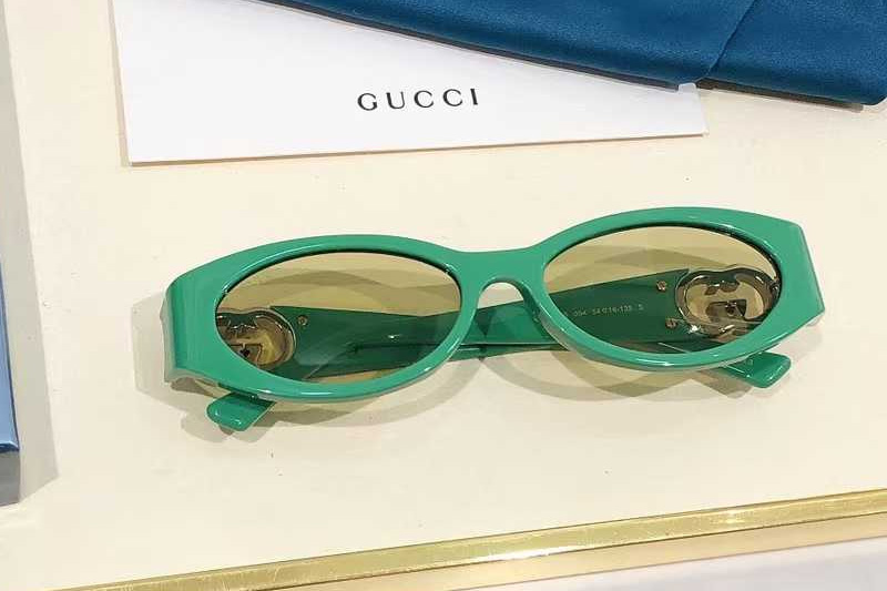 GG1660S Sunglasses Green Yellow