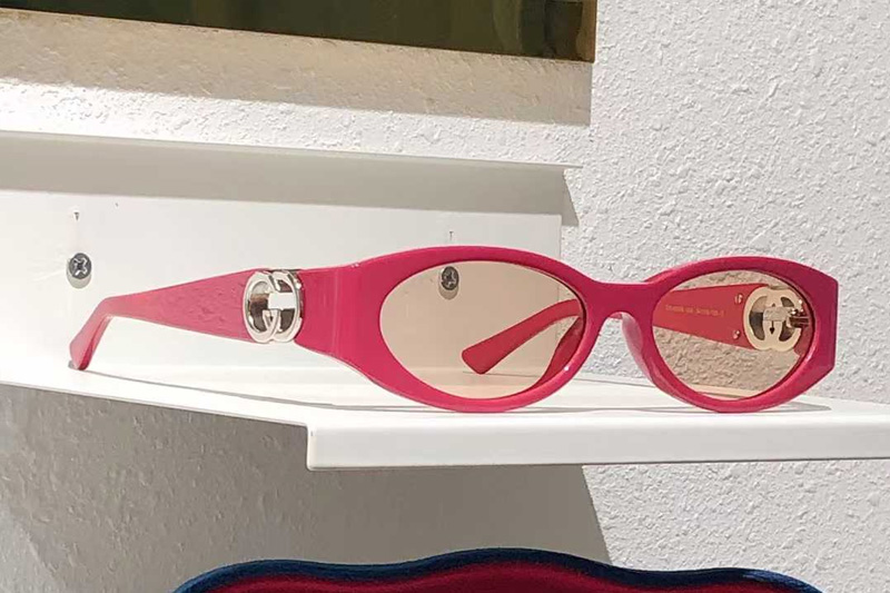 GG1660S Sunglasses Red Light Brown