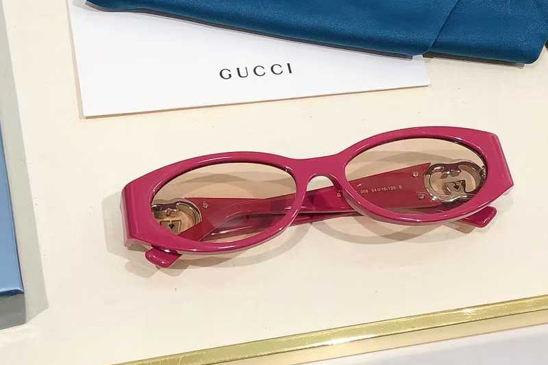 GG1660S Sunglasses Red Light Brown