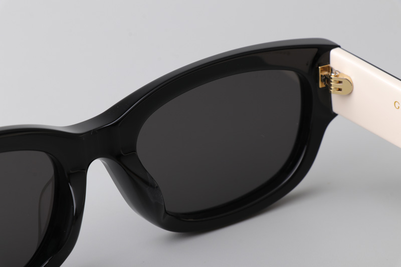 GG1667S Sunglasses Black White Gray